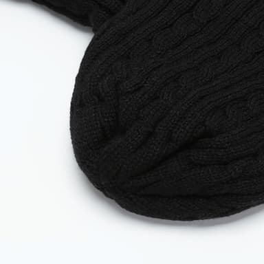 Vinterluer Skjerf One-Piece for menn Svart