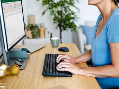 Trust TKM-450 sett med trådløs mus og tastatur (Nordisk oppsett)