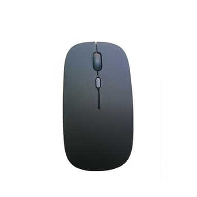 Bluetooth 2.4G trådløs mus Sort