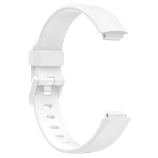 Klockband i silikon Hvit L Fitbit inspire 3