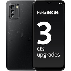 Nokia G60 5G smarttelefon 4/64GB (sort)