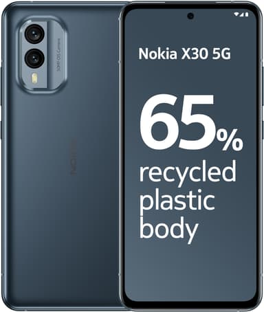 Nokia X30 5G smarttelefon 8/256GB (blå)