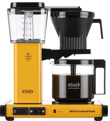 Moccamaster Automatic S kaffetrakter 53781 (Yellow Pepper)