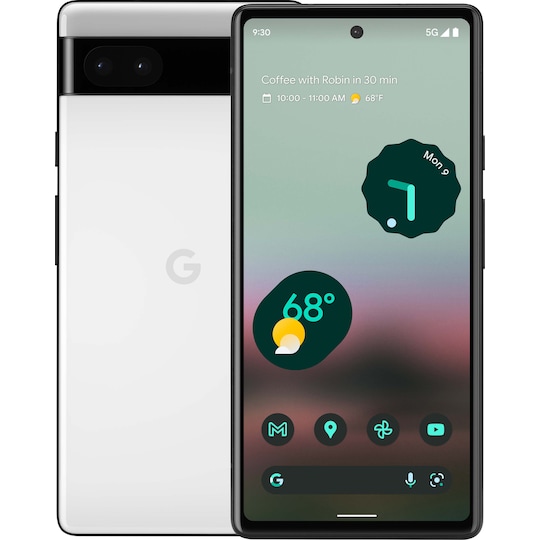 Google Pixel 6a smarttelefon 6/128GB (chalk)