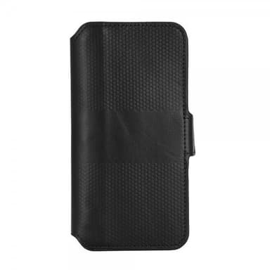 Krusell iPhone 14 Plus Etui Leather PhoneWallet Svart
