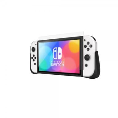 Gear4 Nintendo Switch OLED Deksel Skjermbeskytter Kita Grip 360 Clear
