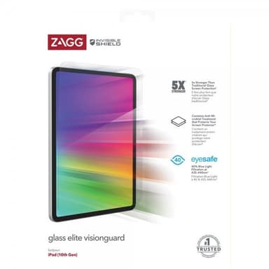 ZAGG InvisibleShield iPad 10.9 Skjermbeskytter Glass Elite VisionGuard