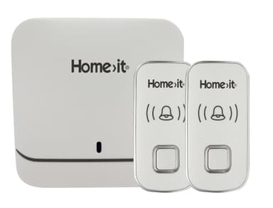 Home>it® trådløs dørklokke med 52 ringetoner Home 2 Plus