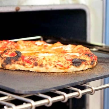 Modenzo Pizzastål 6mm 40x35 cm