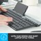 Logitech K580 slankt multienhets trådløst tastatur