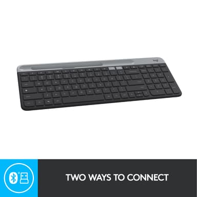Logitech K580 slankt multienhets trådløst tastatur