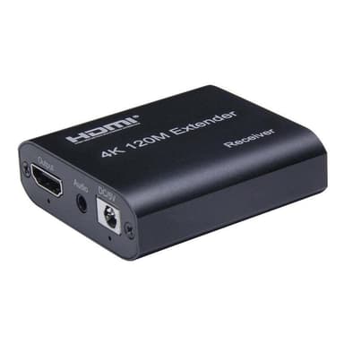 NÖRDIC HDMI Cat6 forlengelse 120m 4K30Hz HD med loop EDID funksjon HDMI Extension