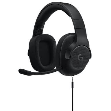 Logitech G433 gamingheadset (sort) Gaming headset Elkjøp Xbox One Stereo headset Gaming headset Elkjøp