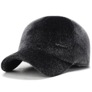 Vinter baseballcaps for menn Grå