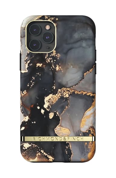 iPhone Skal Marble Gold Beads