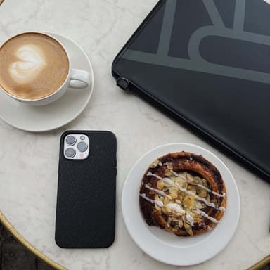 iPhone Skal Black Vegan Leather