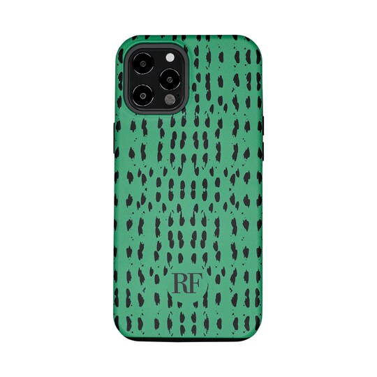 iPhone Green Spots Dual Skal