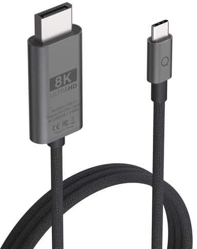 LinQ 8K Pro USB-C til DisplayPort kabel (2m)