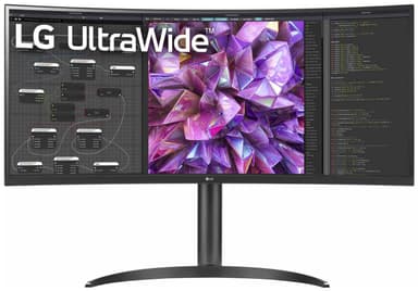 LG UltraWide LG34WQ75C 34" 21:9 QHD buet skjerm