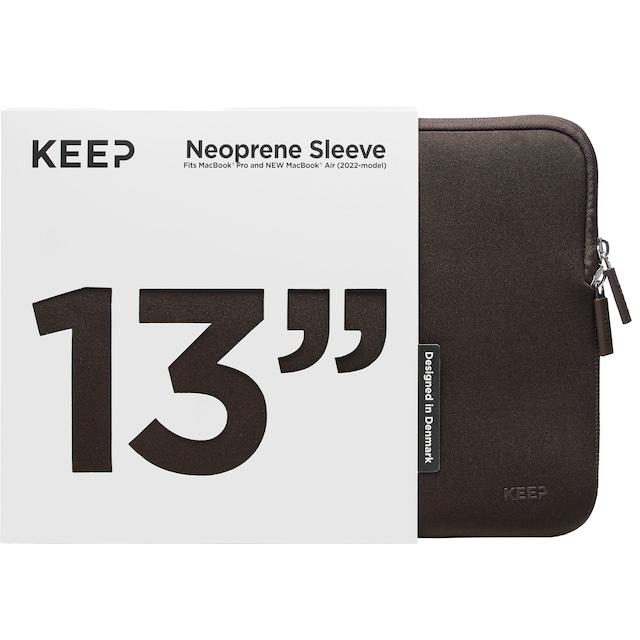 KEEP MacBook sleeve 13” (Java Brown)