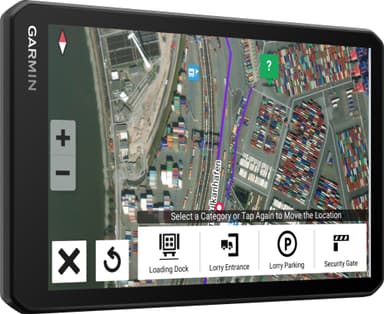 Garmin dēzl LGV710 GPS for lastebiler
