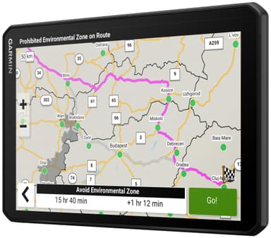 Garmin dēzl LGV810 GPS for lastebiler