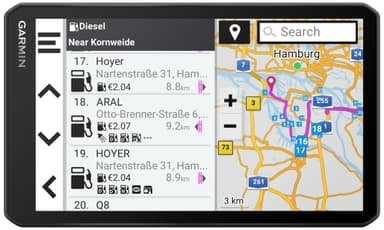 Garmin dēzl LGV710 GPS for lastebiler