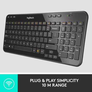 Logitech K360 trådløst tastatur