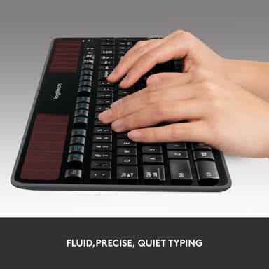 Logitech K750 trådløst solcelle-tastatur