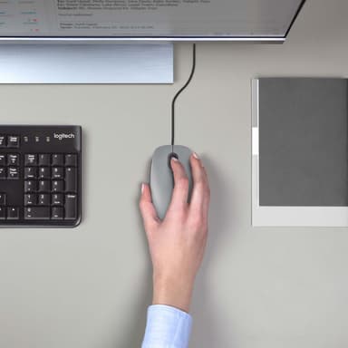 Logitech M110 Silent datamus (grå)