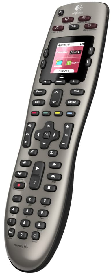 Logitech Harmony 650 fjernkontroll