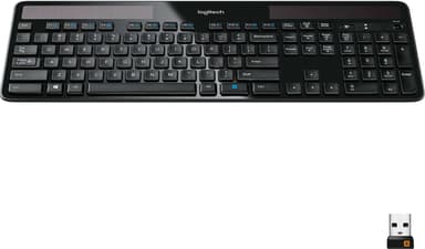Logitech K750 trådløst solcelle-tastatur