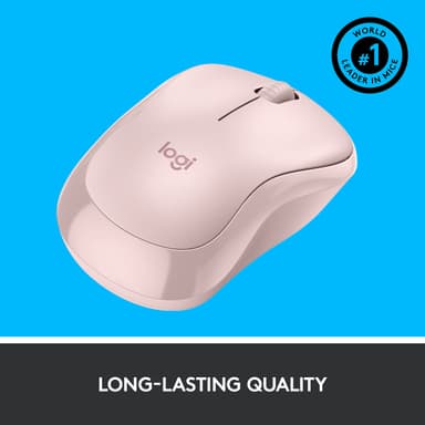 Logitech M220 Silent trådløs mus (rose)