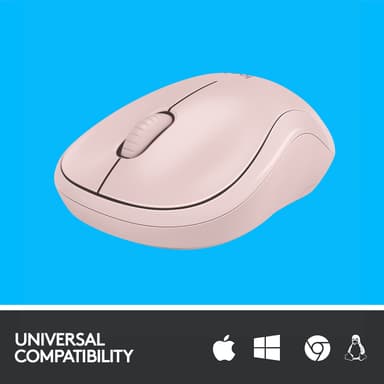 Logitech M220 Silent trådløs mus (rose)