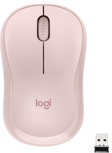 Logitech M220 Silent trådløs mus (rose)