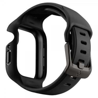 Spigen Apple Watch 45mm Deksel med ArmbÃ¥nd Liquid Air Pro Svart