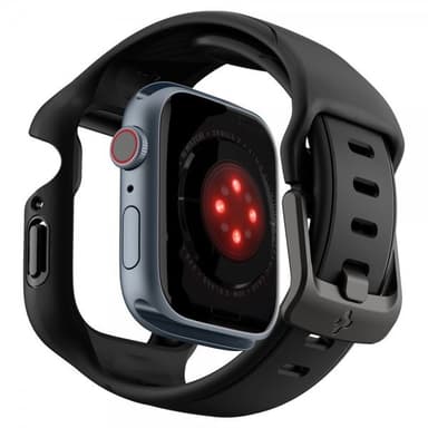 Spigen Apple Watch 41mm Deksel med ArmbÃ¥nd Liquid Air Pro Svart