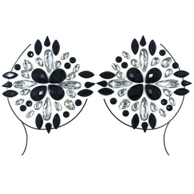 DIY Rhinestone Stickers Set 1-ark #X0044 Flerfarget