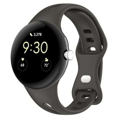 Klokkebånd silikon Grå Google Pixel Watch