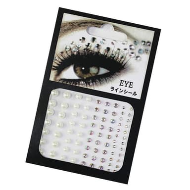 DIY Rhinestone Stickers Set 1-ark #09 Flerfarget