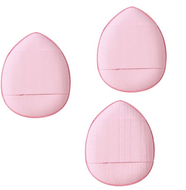 Poweder Puff Roses Powder Puffs 3-Pack Rosa - Elkjøp