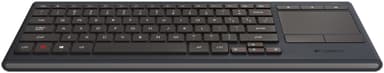 Logitech K830 trådløst tastatur (sort)
