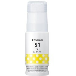 Canon GI-51 flaske med gult blekk