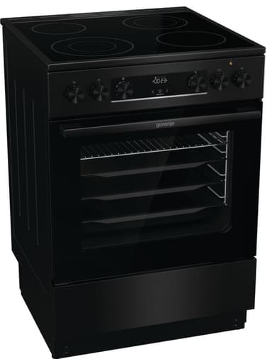 Gorenje keramisk komfyr GEC6C61BMB (sort)