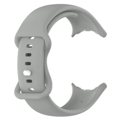 Klokkebånd silikon for kvinner Grå Google Pixel Watch