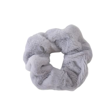 Hår Scrunchy Hair Tie Grå