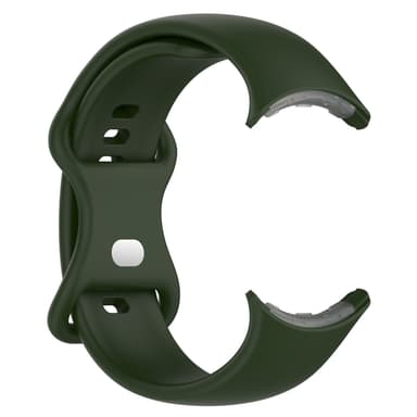 Klokkebånd silikon for kvinner Mørk grønn Google Pixel Watch