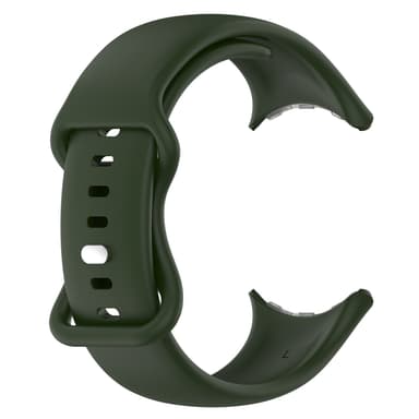 Klokkebånd silikon for kvinner Mørk grønn Google Pixel Watch