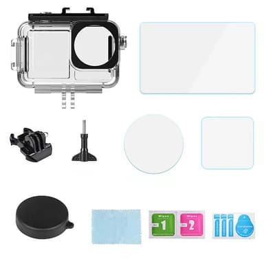 Vanntett etui med linsebeskyttersett Svart DJI Osmo Action 3