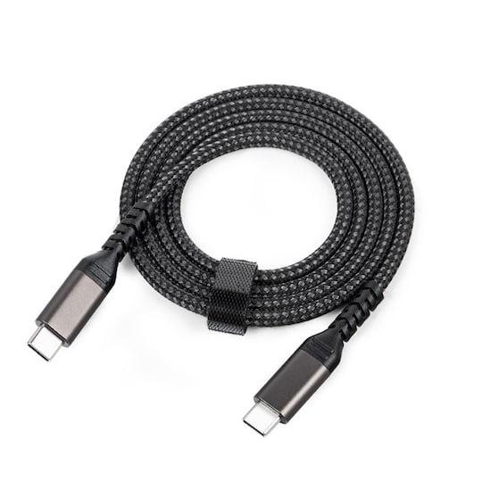 USB C til USB C-kabel 5A/20V PD100W Sort 1 m